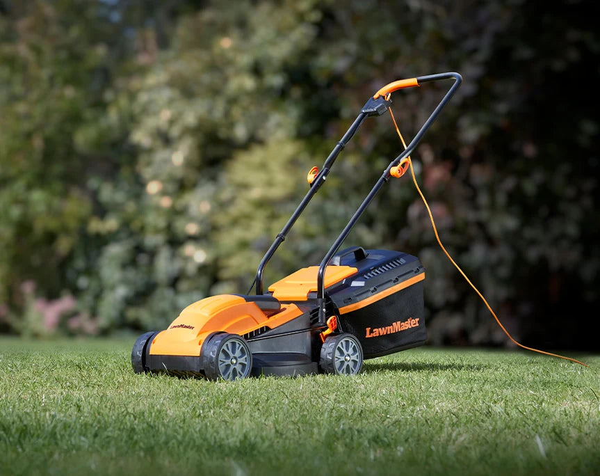 32cm Electric Lawn Mower LawnMaster 2 Year Guarantee