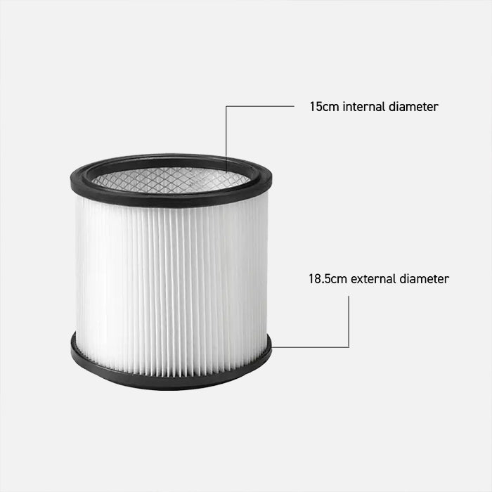 Vacmaster Premium Washable Filter Diameters