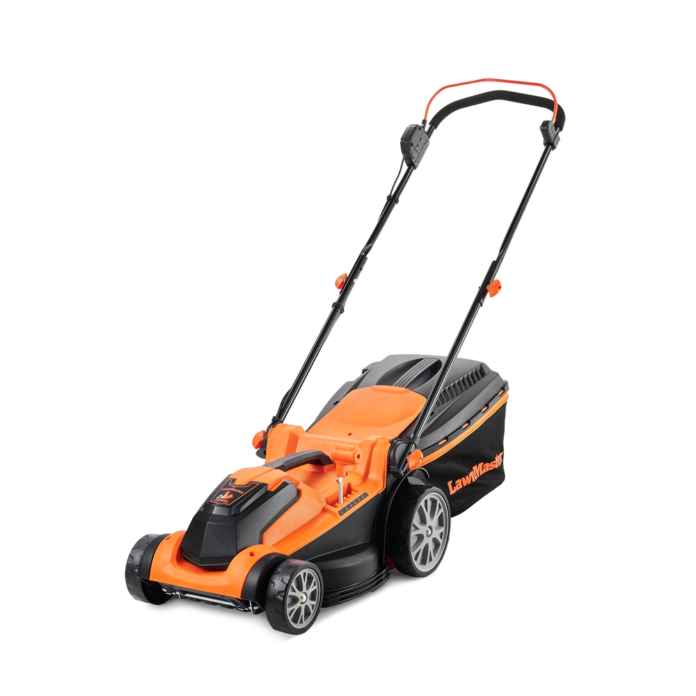 LawnMaster Cordless Lawnmower 24V 37cm by Cleva UK - CLMF2437G-01