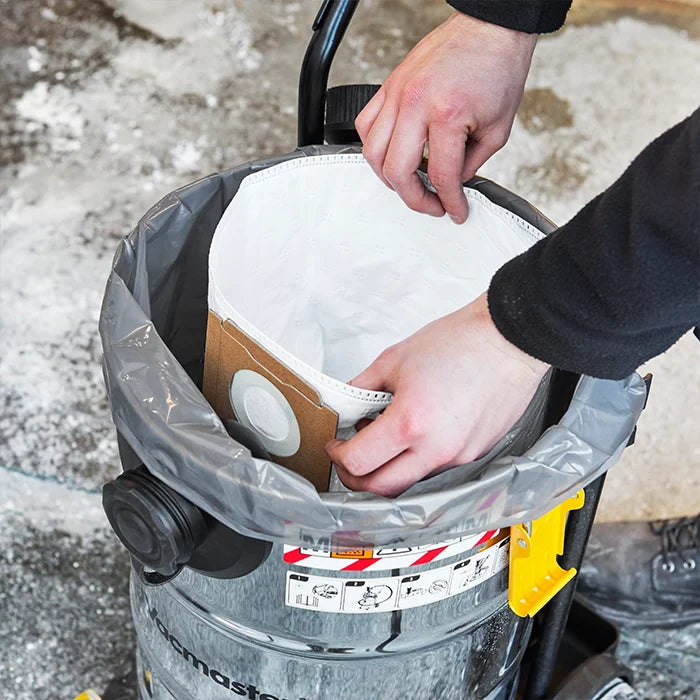 Vacmaster Standard Dust Bag in a dust extractor