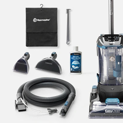 EasyClean Home Upright Carpet Cleaner in the Box